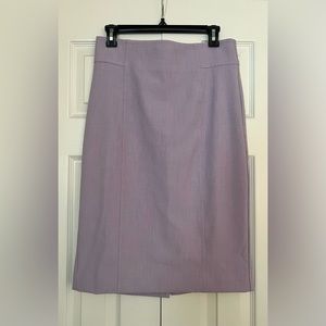 Ann Taylor Lilac Pencil Skirt